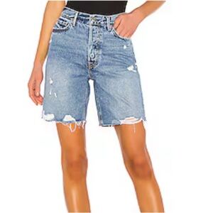 GRLFRND distressed marjan jean shorts